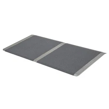 16" x 32" Silver Spring Aluminum Solid Threshold Ramp