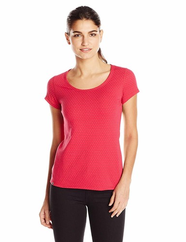 MERRELL FINLEY WOMENS REVERSIBLE T SHIRT - FUCHSIA / NECTARINE – SMALL – BNWT - Picture 4 of 12