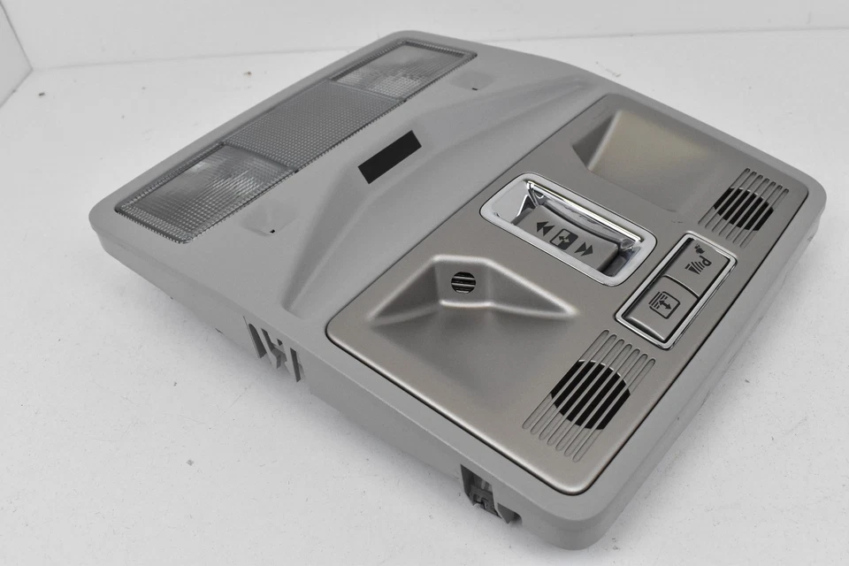 Jaguar XF 2009-2015 techo superior cúpula mapa luz lámpara techo corredizo gris OEM Foto 2 de 4