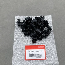 OEM! 30PCS OEM FOR HONDA BUMPER / UNDER COVER RETAINER CLIP 91505-TM8-003