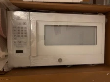 GE JVM3160DFWW 1.6 Cu. Ft. Over-the-Range Microwave Oven.  New In Box