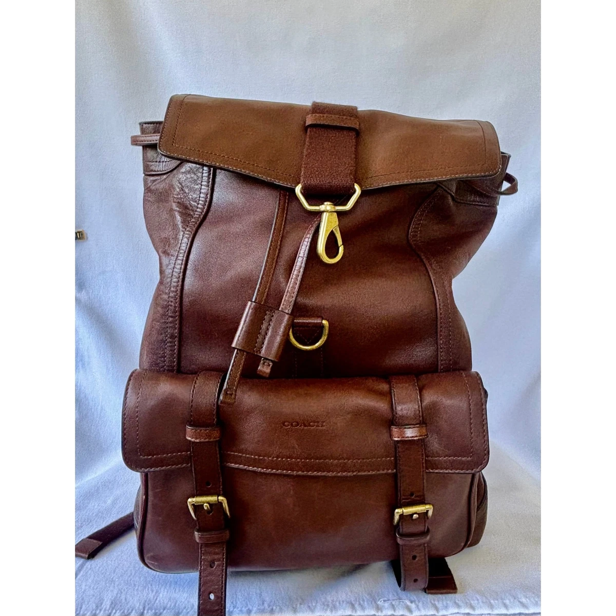 Coach Backpack Brown Bags for Men for sale | eBay