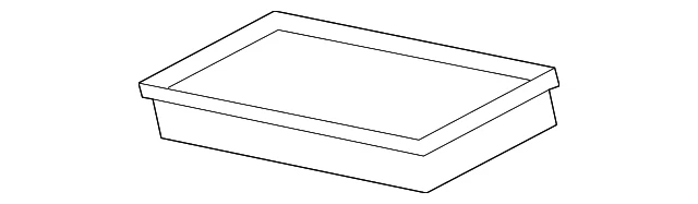 Filtro de aire Land-Rover genuino LR161843 Foto 2 de 3