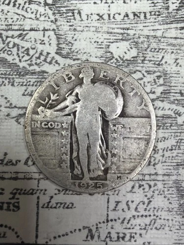 1925 Standing Liberty Quarter - F - SLQ02