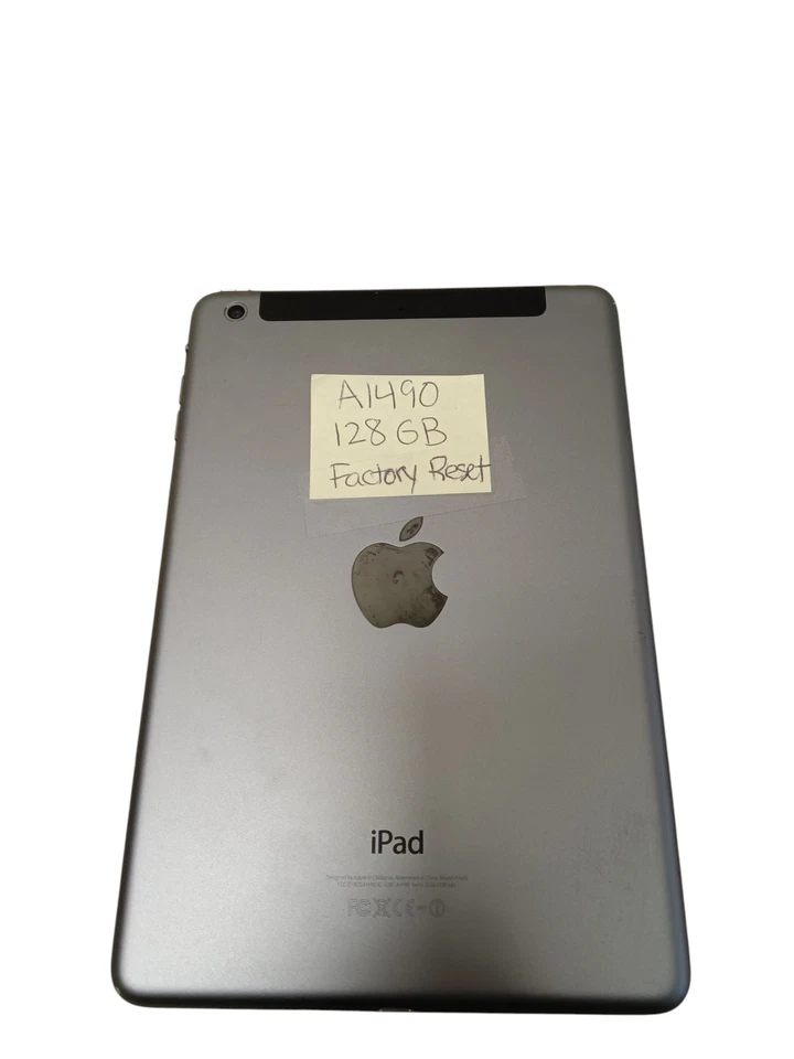 Apple iPad Mini 2 Retina A1490 128GB WiFi iOS 12 MF069LL/A reset Grade A - Image 3 of 4