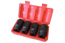 Chiavi Bussole Boccole Esagonali 4pz Attacco 1/2" 30-36mm Avvitatore Pneumatico