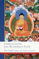 Thubten Chodron - Approaching The Buddhist Path Volume 1 - Hardback - H245Z