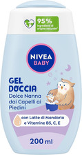 BABY Gel Doccia Dolce Nanna Dai Capelli Ai Piedini 200Ml, Bagnoschiuma Bambini p