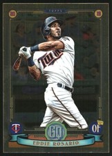 2019 Topps Gypsy Queen Chrome Box Topper Parallel #37 Eddie Rosario Twins