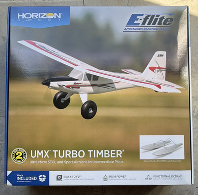 E-flite UMX Turbo Timber Micro Electric BNF Basic RC Airplane EFLU6950