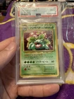 1999 Pocket Monsters Pokemon Japanese Venusaur Holo CD Promo PSA 4