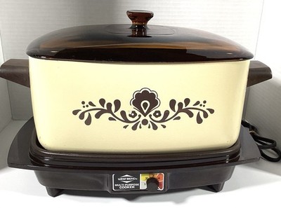 Vintage West Bend 6 Qt Multi-Purpose Cooker - Tested Works Great!