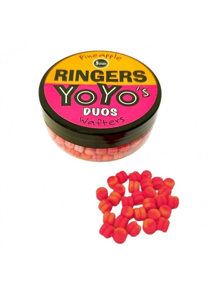 Ringers Pineapple Yoyo Wafter 5mm Orange Pink Karpfen Method Feeder Köder