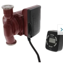 Grundfos UP15-29SUC/TLC Stainless Steel Circulator Pump, Timer & Line Cord