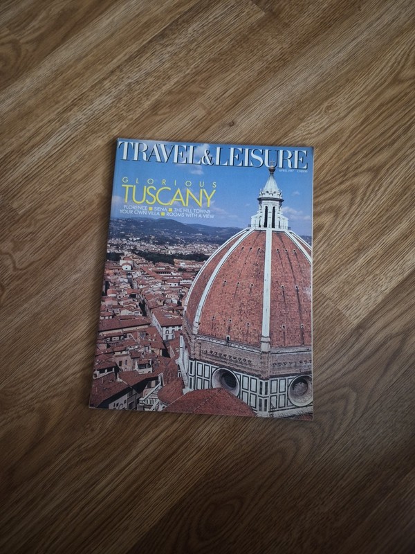 Travel & Leisure April 1987 Glorious Tuscany