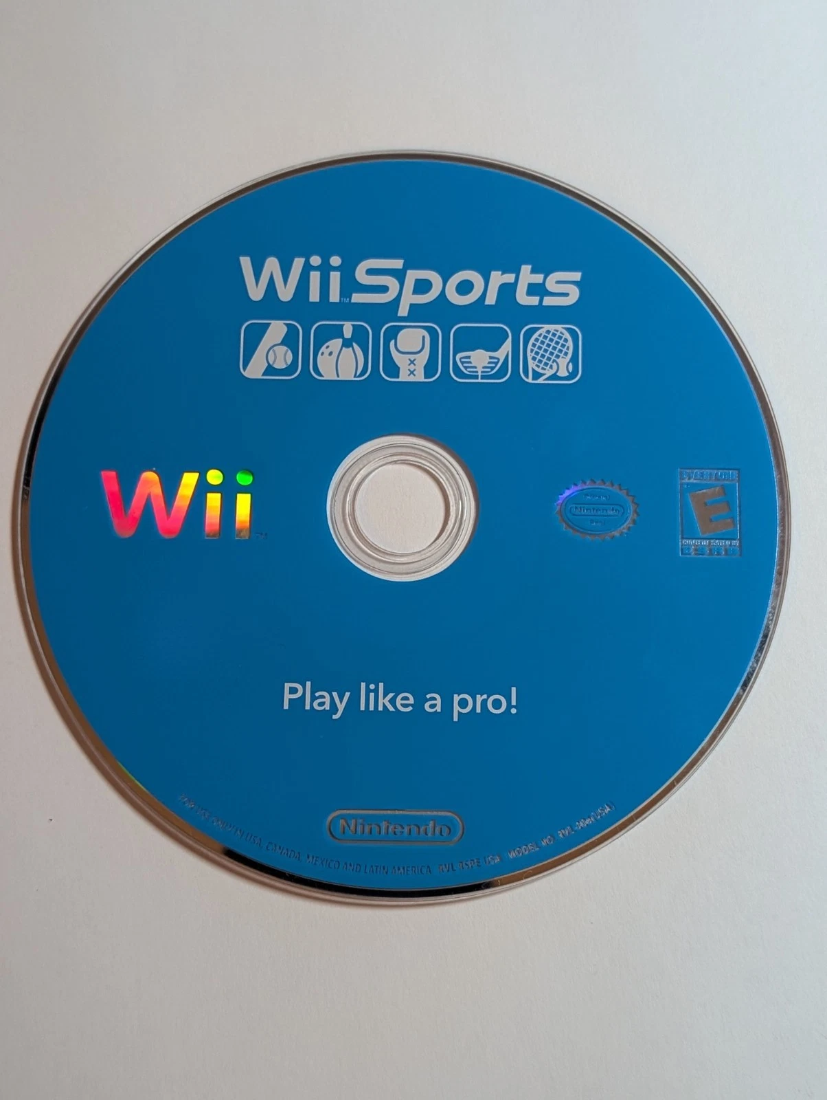 *Scratched Up/ Tested+Works, Loose* Wii Sports Game 2006 Disc Only Nintendo Wii