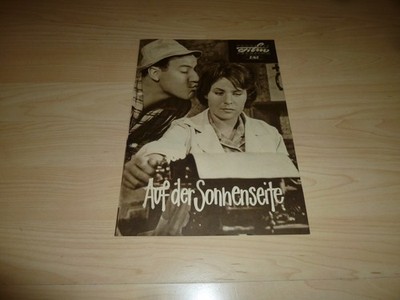 Progress Filmprogramm 2/62 Auf der Sonnenseite - Programmheft 1962 Manfred Krug