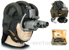 Vintage Night Goggles Tanker Helmet1 PNV-57 PNW Cold War Soviet Army T34-Tank!
