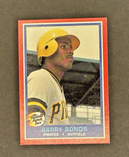 Barry Bonds, 1987 Fleer Baseball's Hottest Stars #5, ROOKIE CARD. rookie card picture