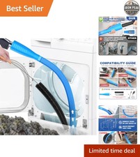 Dryer Vent Cleaner Kit with Vacuum Hose Attachment Blue Brush