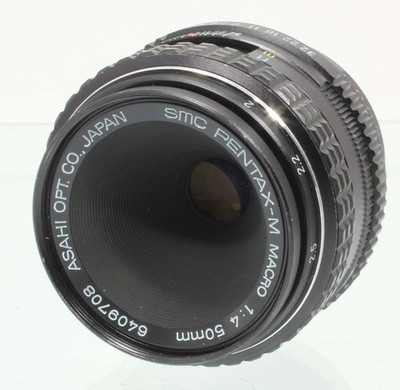 Asahi Opt. Co. Japan SMC Pentax-M Macro 1:4 / 50mm Pentax-K Mount - 65099