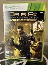 Deus Ex: Human Revolution - Director's Cut (Microsoft Xbox 360, 2013) CIB Tested