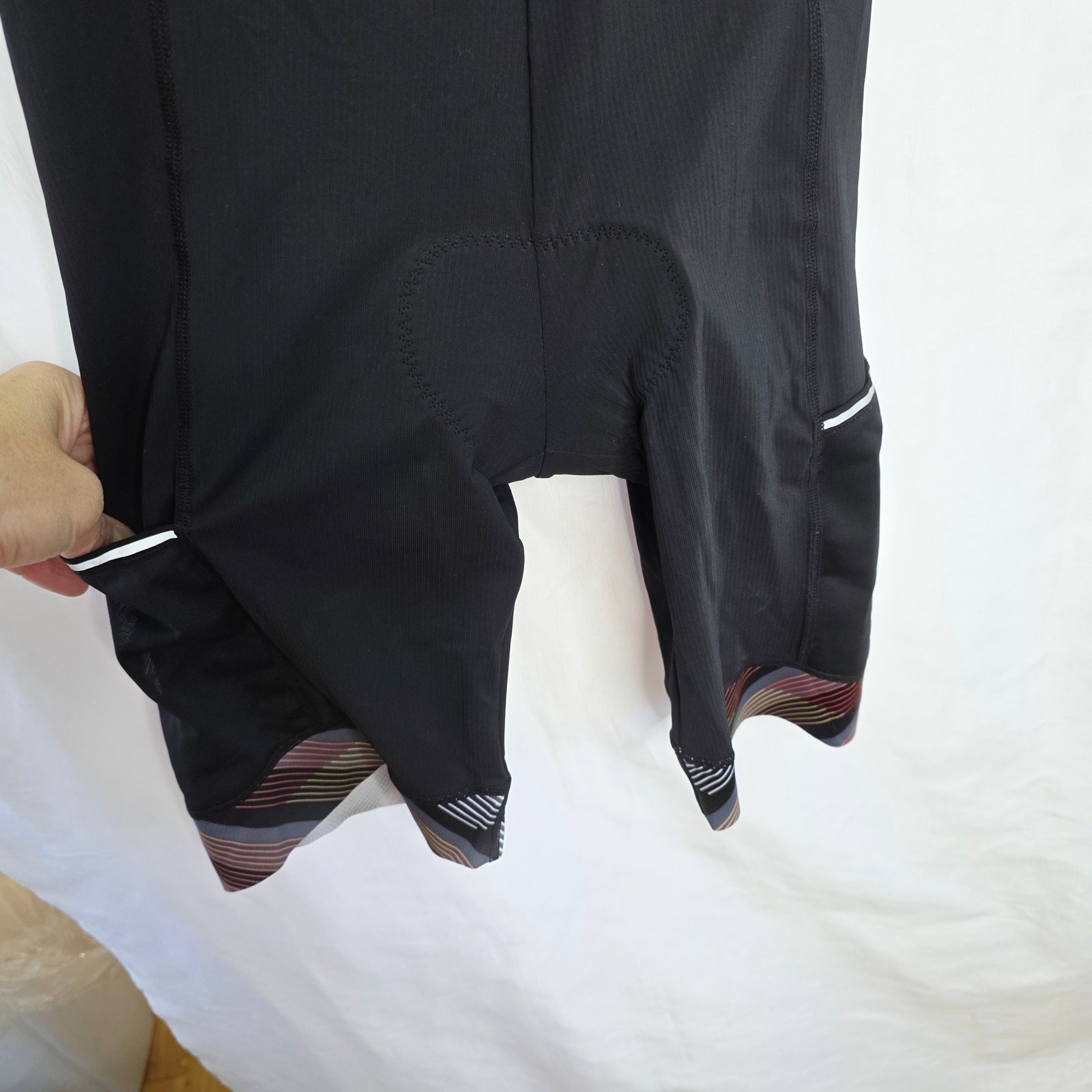 Mens Black Triathlon Tri Suit 2 Big Side Pockets Triathlon Racing Suit Front Zip