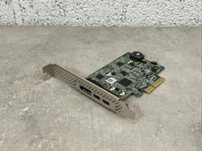 Dell P1XY1 Thunderbolt 3 PCIe Expansion Card FH w/ Dual USB-C & DP Port