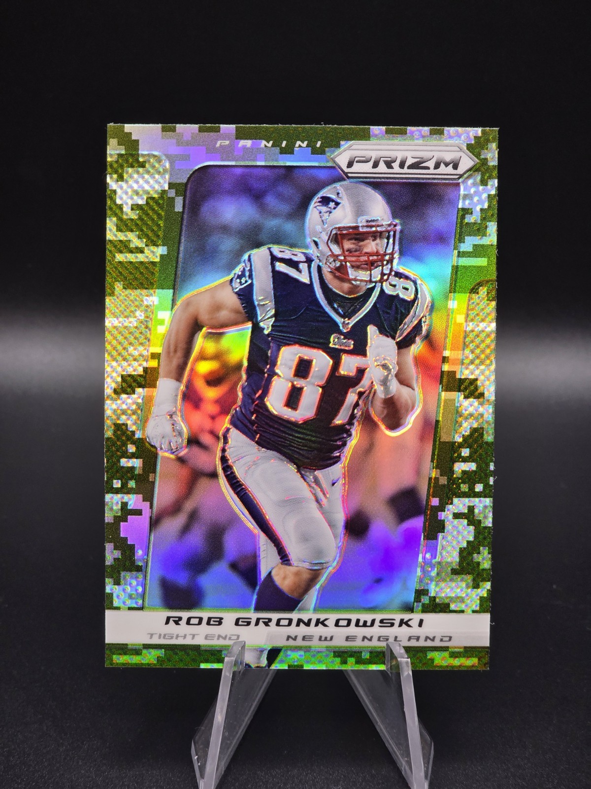 Rob Gronkowski SP - 2013 Prizm, Camouflage Camo Prizm #68