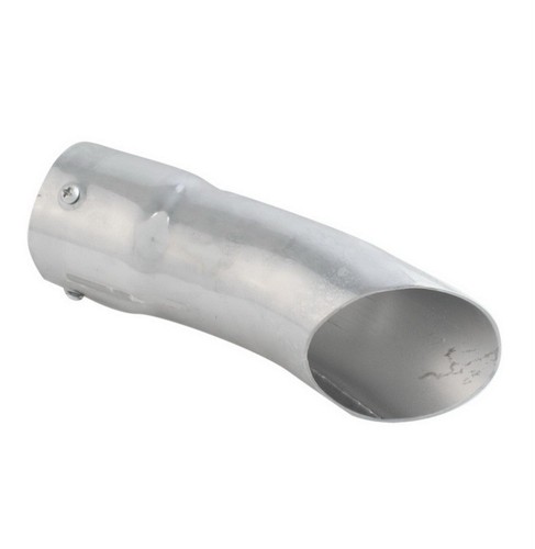 Chrome Plated Downturn Exhaust Tip. Fits 1.75" - 2" Pipes Pilot PMZ-020 - Picture 4 of 4