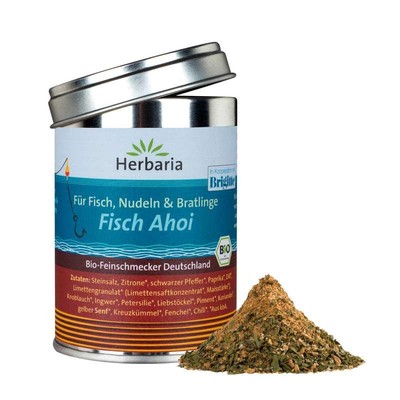 Herbaria Fisch Ahoi Gewürzmischung Bio 85 g