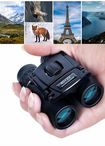 40x22 Hd Binocolo 2000m Mini Telescopio Lungo Raggio per Caccia e Viaggio - Foto 9 di 24