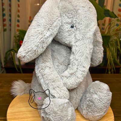 Jellycat Big HUGE BASHFUL LUXE ELEPHANT THUDDEUS New BNWT Soft
