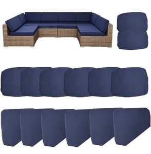 14 Coussin d'extérieur pour Patio Meubles de remplacement imperméable Patio