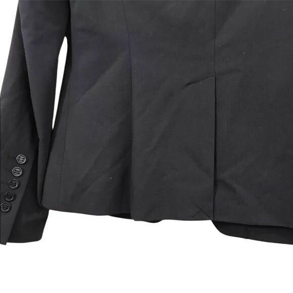 Apostrophe Black Single Button Blazer Jacket Size… - image 6