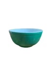 VINTAGE PYREX PRIMARY COLORS #403 GREEN 2 1/2 QT NESTING , MIXING BOWL