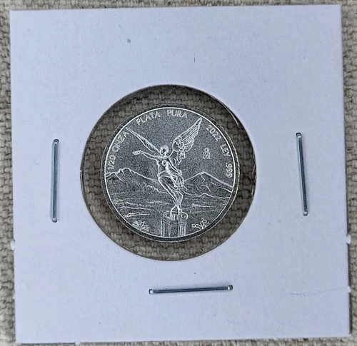 2022 Mexico Silver Libertad 1/10 Oz .999 BU Onza