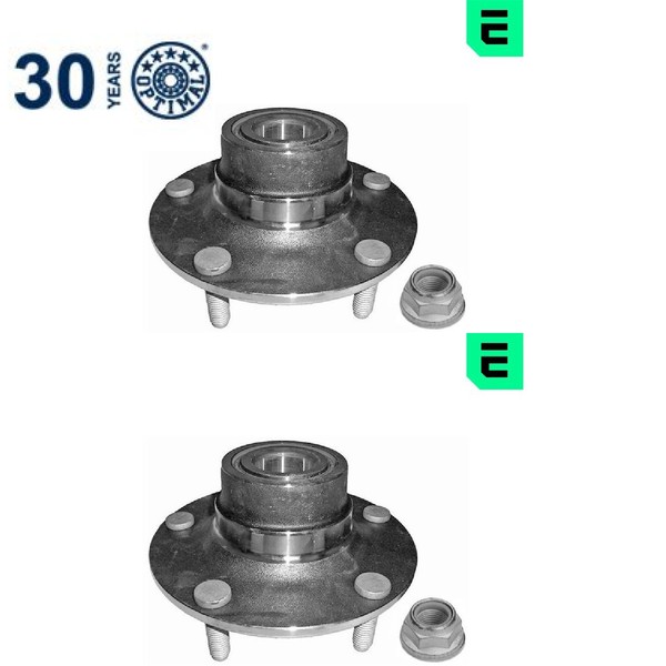 2X Radlagersatz Optimal 302255 2 Radlager Satz Links Rechts Hinterachse-image