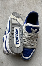 Size 11- Louis Vuitton Trainer in Gaston Blue