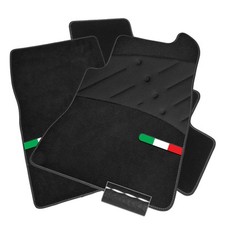To Fit To fit Fiat 500 Car Mats 2007 - 2012 & Italian Icon Logo