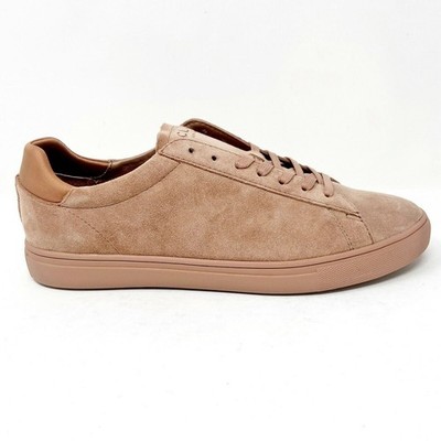 Clae Bradley Dark Pink Suede Mens Premium  Casual Sneakers