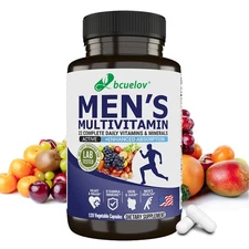 Men's Multivitamin & Mineral Complex, Blended Male Support Complex 