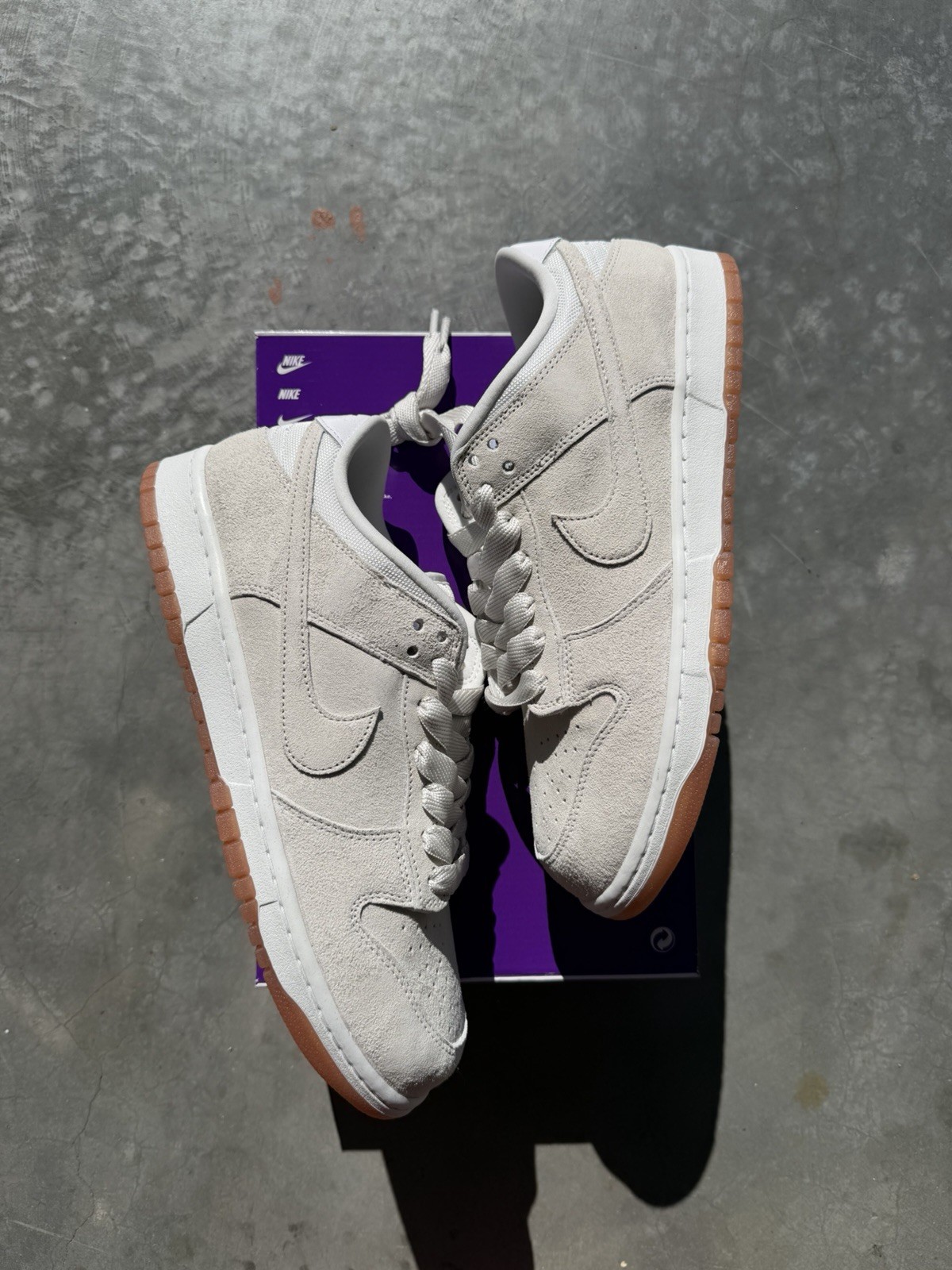 Brand New DS Nike Dunk SB Pro B Low Pale Ivory HJ0367-100 Sz 12