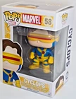 Funko PoP! MARVEL X-MEN -- Cyclops # 58 -- 2014 Vaulted Vinyl Figure -- GOOD BOX