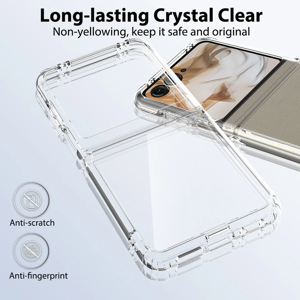 Funda de teléfono acrílica portátil antideslizante ecológica para Motorola Razr 60 Foto 4 de 4