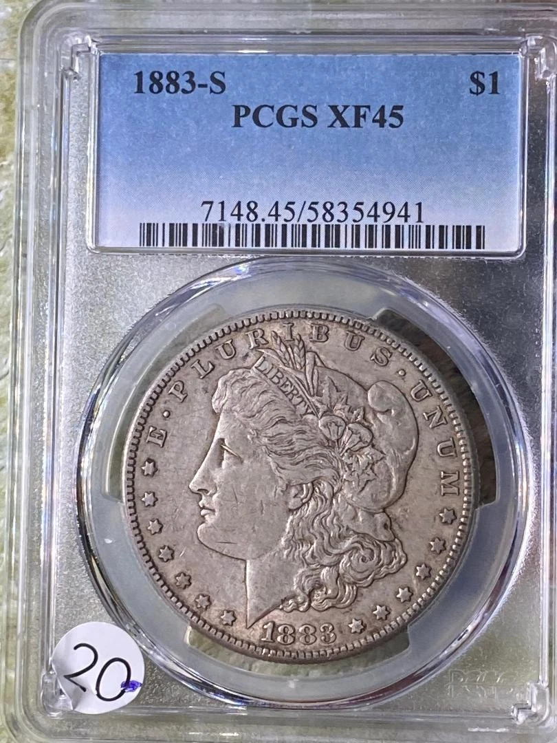 Grade XF 45 US Morgan US Dollars (1878-1921) for sale | eBay