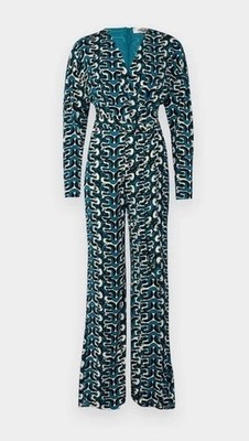 NEU DIANE VON FURSTENBERG eleganter Jumpsuit Festlich