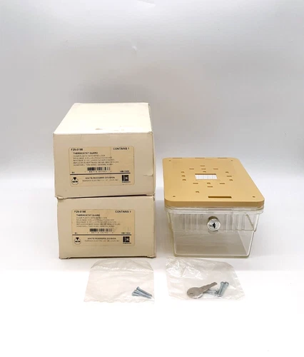 Emerson White-Rodgers F29-0198 Thermostat Guard - Cracked Plastic - Lot of 2