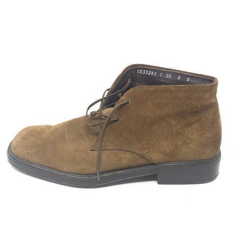 Salvatore Ferragamo Brown Suede Chukka 
