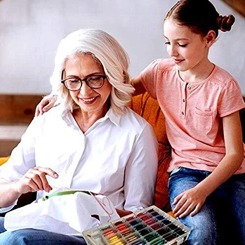 200pcs+ Embroidery Floss kit, Friendship Bracelet String Kit with Large - Image 4 of 4